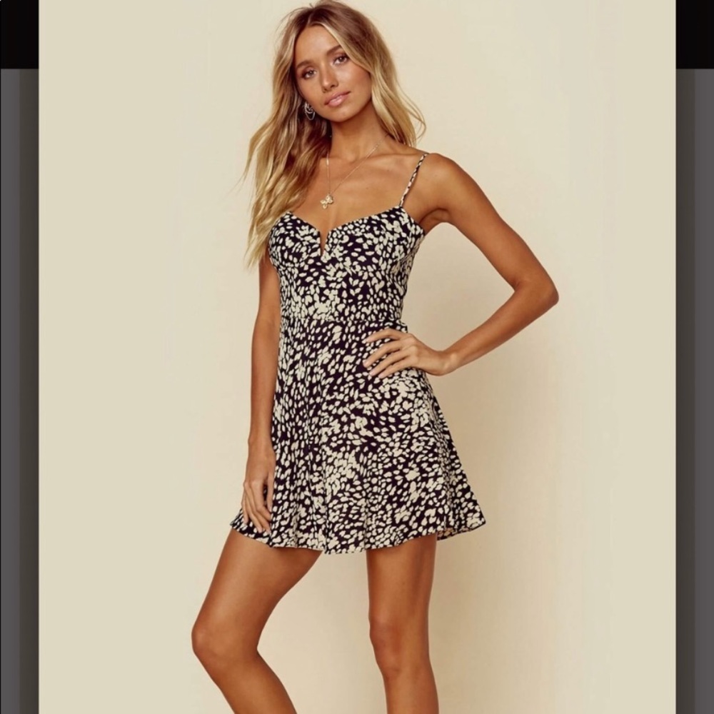Planet Blue Sexpot Corset Mini Dress